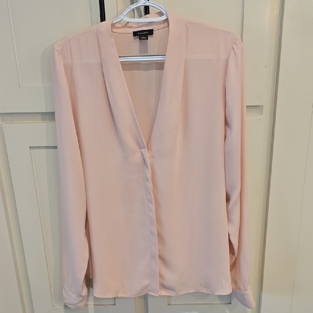 Halogen Women's Blush Pink Blouse